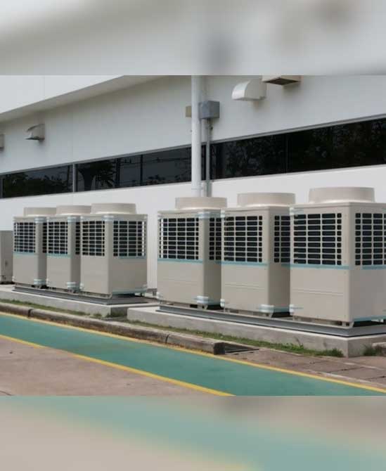 การติดตั้งเครื่องปรับอากาศ VRF
