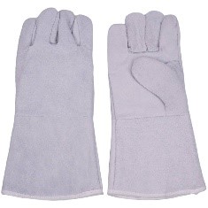 Cowhide Split Leather with Linning Welding Gloves