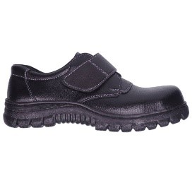 รองเท้าหนังเทียมหุ้มส้น รุ่น WP621 สีดำ