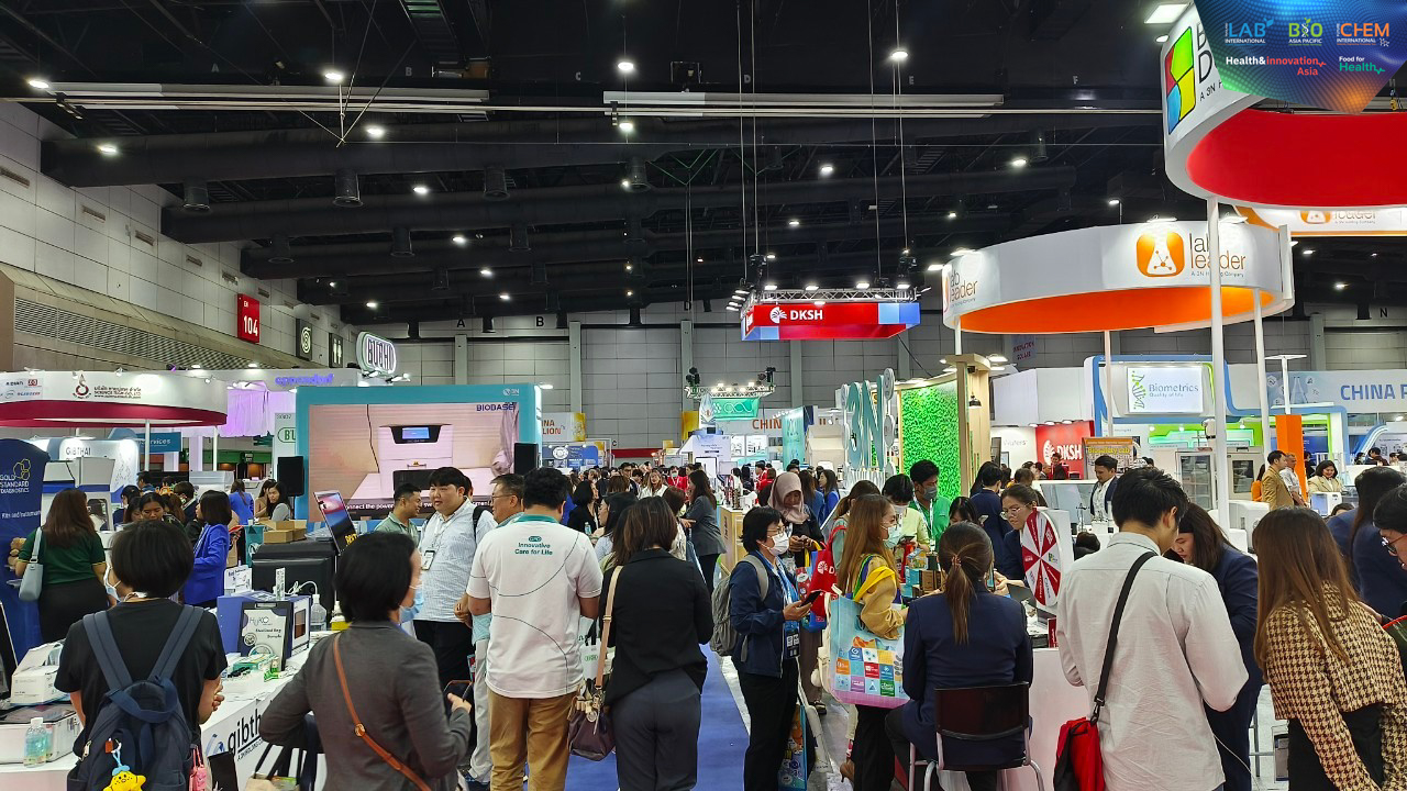Thailand LAB INTERNATIONAL, Bio Asia Pacific, FutureCHEM INTERNATIONAL, Health & Innovation Asia