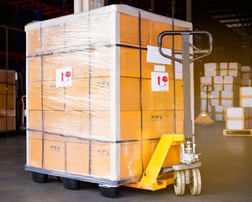 การส่งสินค้าแบบ Palletize