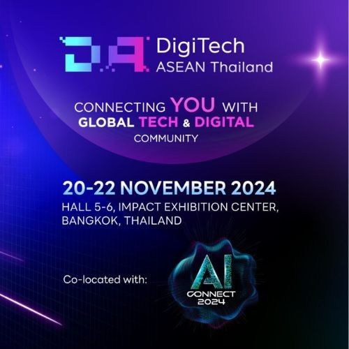 Weblog/กลับมาแบบยิ่งใหญ่กว่าเดิมเวทีทางธุรกิจDigiTechASEANThailand2024จัดร่วมกับAIConnect2024พฤศจิกายนนี้-n-1800