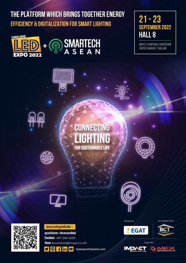 LED Expo Thailand SMARTECH ASEAN 2022